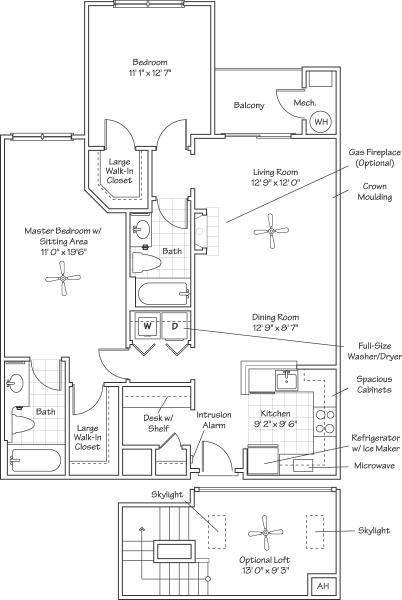 The Bentley                                        Floorplan Image